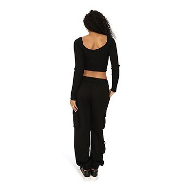 Perfect Match Cargo Trackpants