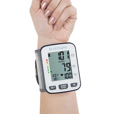 Bluestone Cuff-Style Blood Pressure Monitor, Black