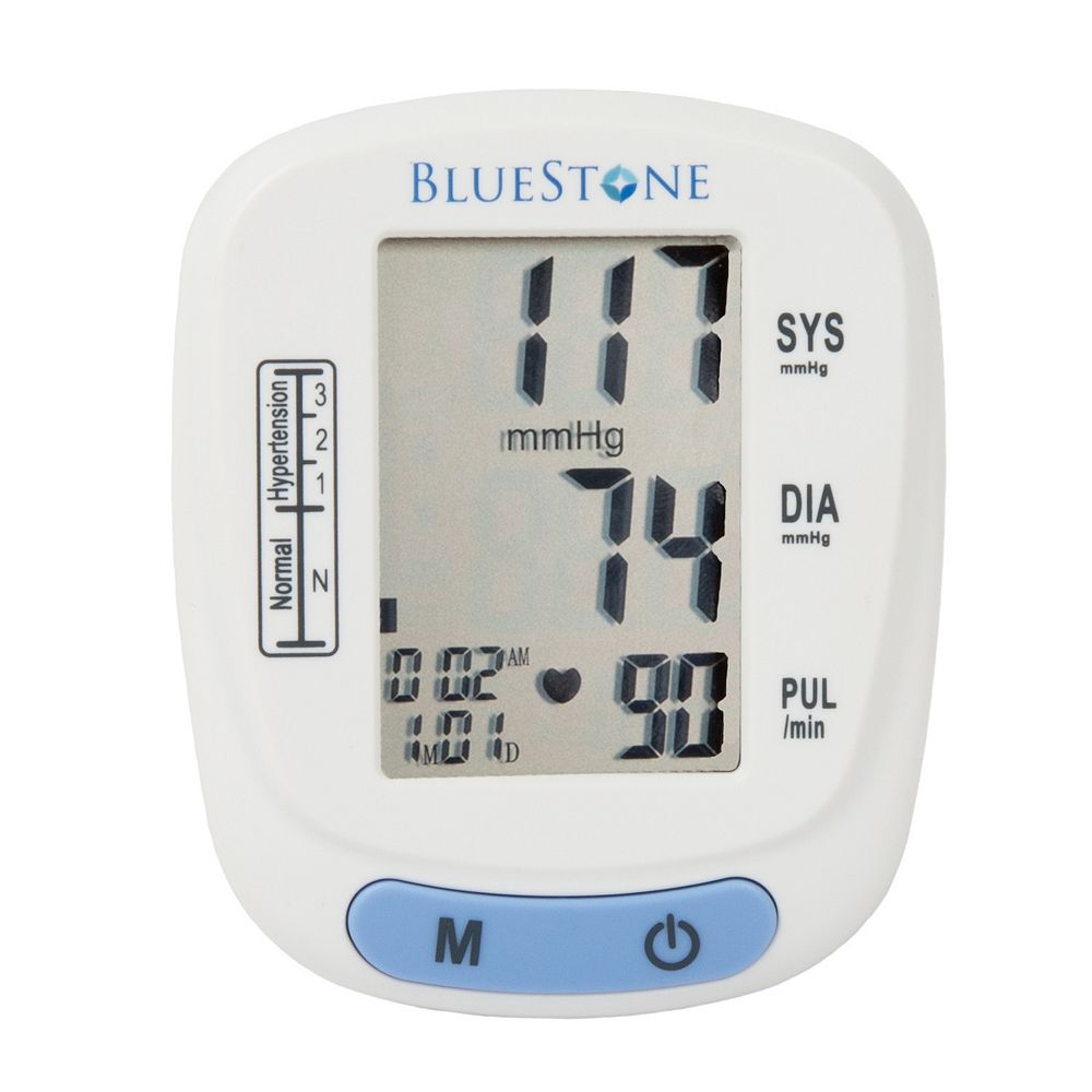 Bluestone Digital Blood Pressure and Pulse Monitor