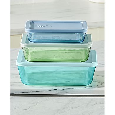Pyrex 3-pc. Rectangle Storage Container Set with Lids