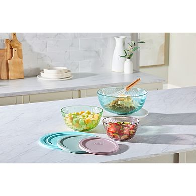 Pyrex 3-pc. Mixing Bowl Set with Lids