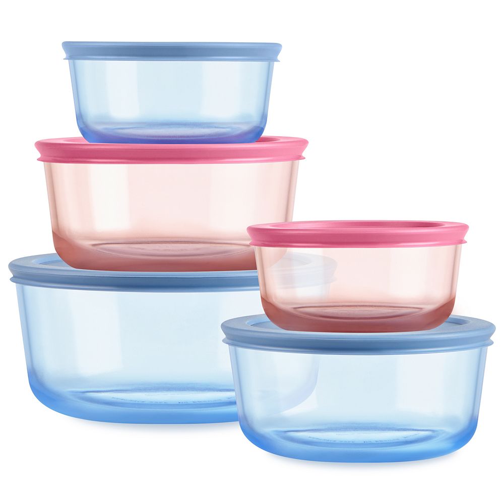 Pyrex 5-pc. Round Storage Container Set with Lids