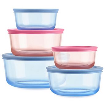 Pyrex 5 pc Round Storage Container Set with Lids
