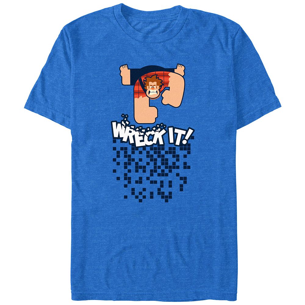 Big & Tall Wreck It Ralph Wrecking It Graphic Tee