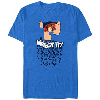 Big & Tall Wreck It Ralph Wrecking It Graphic Tee