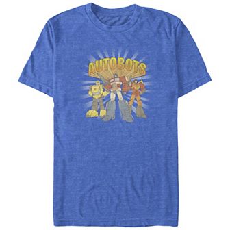 Big & Tall Transformers Autobots Trio Graphic Tee