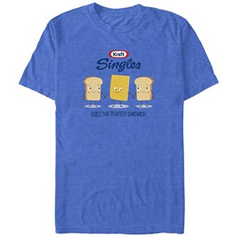 Big & Tall Kraft Singles Build The Perfect Sandwich Graphic Tee