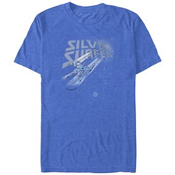 Big & Tall Marvel Fantastic Four Silver Surfer Poster Graphic Tee
