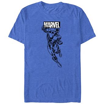 Big & Tall Marvel Black Panther Punch Poster Graphic Tee