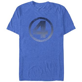 Big & Tall Marvel Fantastic Four Distressed Logo Graphic Tee