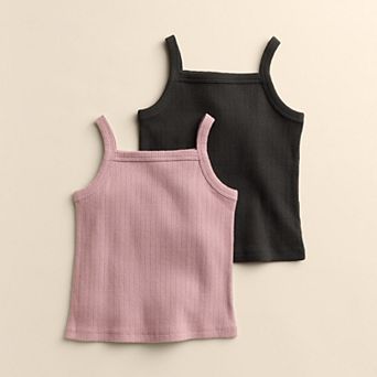 Girls 4-12 Little Co. by Lauren Conrad 2-Pack Essential Tank Set