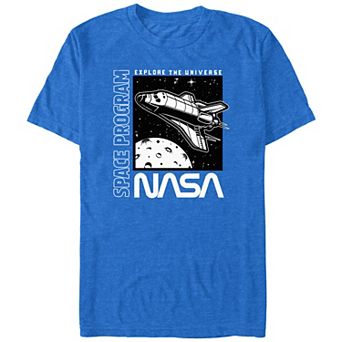 Big & Tall Nasa Space Program Graphic Tee