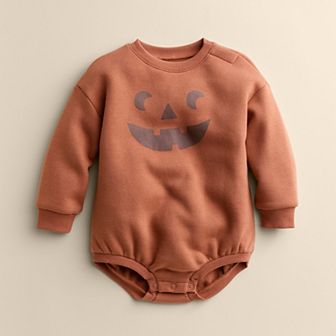 Baby Little Co. by Lauren Conrad Long Sleeve Ringer Bubble Romper