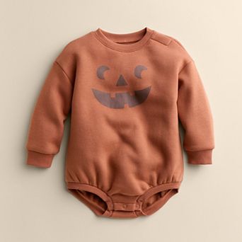 Baby Little Co. by Lauren Conrad Long Sleeve Ringer Bubble Romper