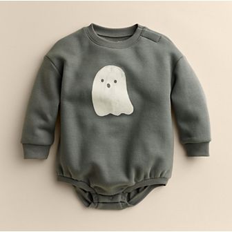 Baby Little Co. by Lauren Conrad Long Sleeve Ringer Bubble Romper