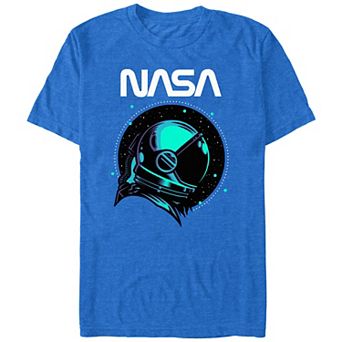 Big & Tall Nasa Astronaut Helmet Graphic Tee