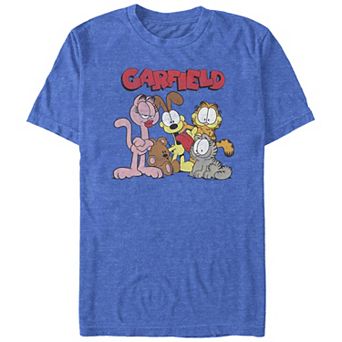 Big & Tall Garfield And Friends Portrait Graphic Tee