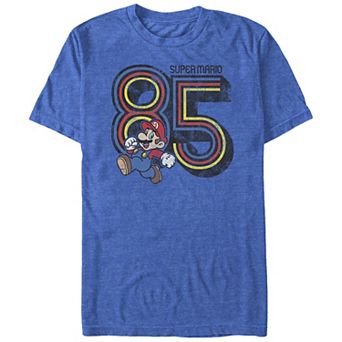 Big & Tall Super Mario Bros Running Plumber 85 Graphic Tee