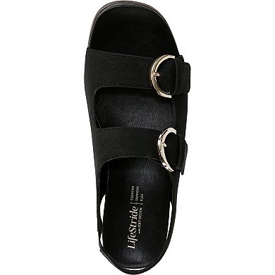LifeStride Goodie Women's Slingback Platform Sandals