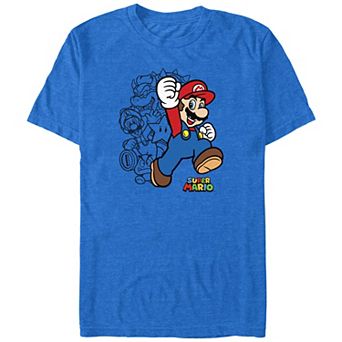 Big & Tall Super Mario Bros And Company Graphic Tee