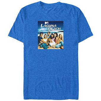 Big & Tall Laguna Beach Poster Graphic Tee