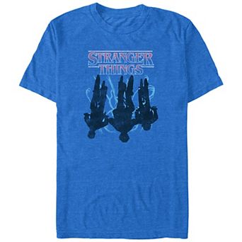 Big & Tall Stranger Things Upside Down Bike Ride Graphic Tee