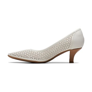 Clarks Kepley Sky Women's Leather Pumps