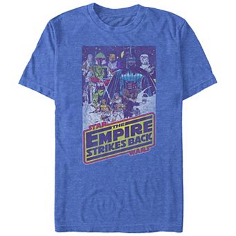 Big & Tall Star Wars The Empire Strikes Back Poster Graphic Tee