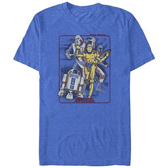 Big & Tall Star Wars Droids Run Graphic Tee