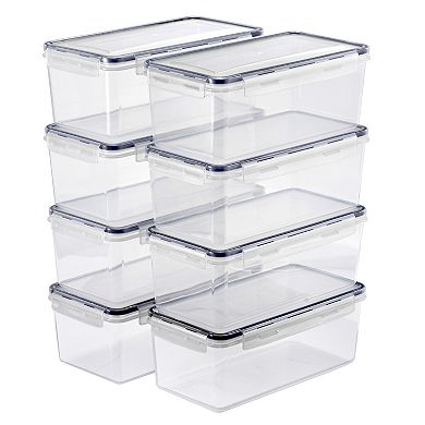 Sorbus 8 Pack (108oz/13.5cups) Airtight Food Storage Containers with Lids