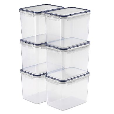 Sorbus 6 Pack (121oz/15cups) Airtight Food Storage Containers with Lids