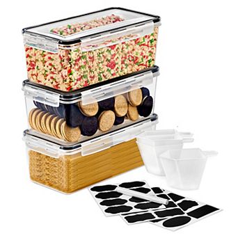 Sorbus 3 Pack (108oz/13.5 cup ) Airtight Food Storage Containers with Lids