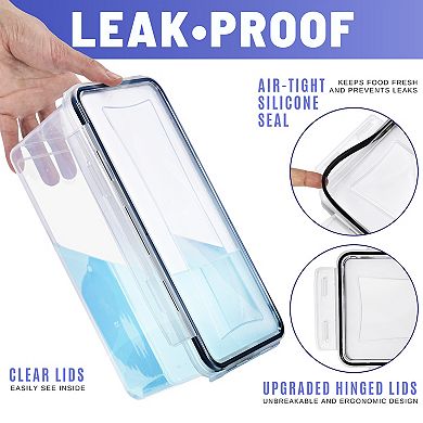 Sorbus 4 Pack (108oz/13.5cups) Airtight Food Storage Containers with Lids