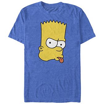 Big & Tall The Simpsons Brat Bart Graphic Tee