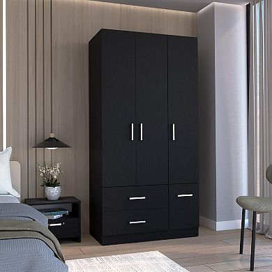Sebree Four Door Armoire