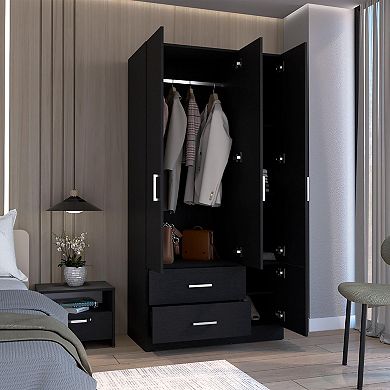 Sebree Four Door Armoire
