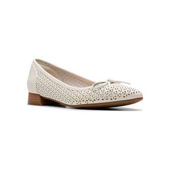 Clarks Natalyn Step Women's Leather Ballet Flats