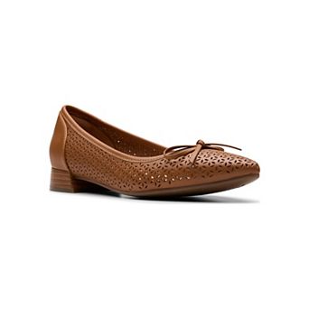Clarks Natalyn Step Women's Leather Ballet Flats