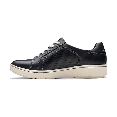 Clarks® Women's Leather Casual Slip-On Shoes