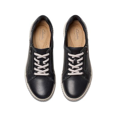 Clarks® Women's Leather Casual Slip-On Shoes