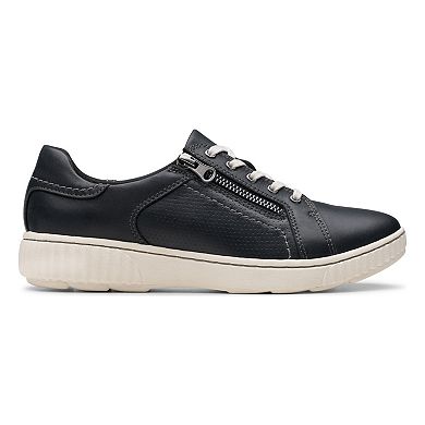 Clarks® Women's Leather Casual Slip-On Shoes
