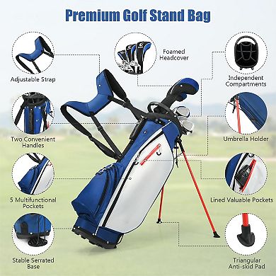 Men’s Profile Complete Golf Club Package Set Includes 10 Pieces