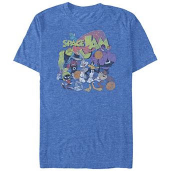 Big & Tall Space Jam Friends And Foes Poster Graphic Tee