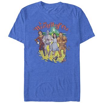 Big & Tall The Wizard Of Oz Vintage Poster Graphic Tee