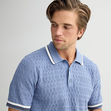 Men's Apt. 9® Irregular Zig-Zag Sweater
