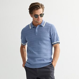 Men's Apt. 9® Irregular Zig-Zag Sweater