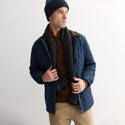 Men's Apt. 9® Long Sleeve Merino Texture Crew Sweater