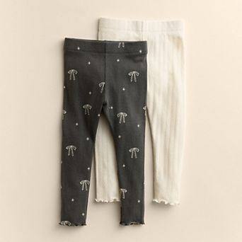 Baby & Toddler Girl Little Co. by Lauren Conrad 2-Pack Leggings Set
