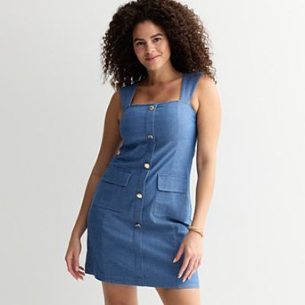 Women's Thalia Sodi Short Button Down Dress