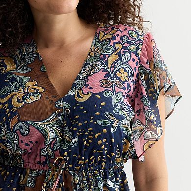 Women's Thalia Sodi V-Neck Sleeveless Blouse